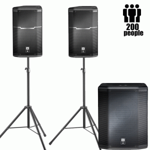Sound System 200 - Up To 200 People